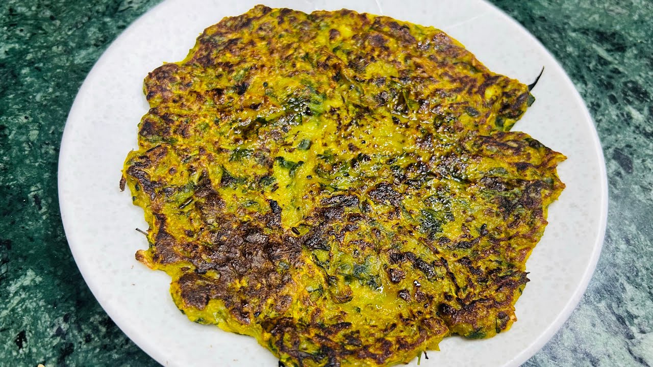 Healthy Lauki Palak Chilla Recipe | Easy Breakfast  Recipe