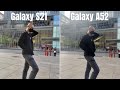 Samsung Galaxy S21 vs A52 Real World Camera Comparison