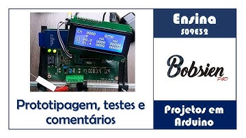 S09E32 - Projetos em Arduino - Datalogger de Potência para Bancada - FINAL
