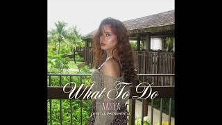 Aanya - What To Do Official Instrumental