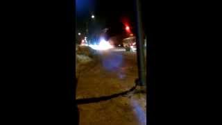 WP 20140206 002 сегодня утром в Уфе на Ульяновых сгорела маршрутка