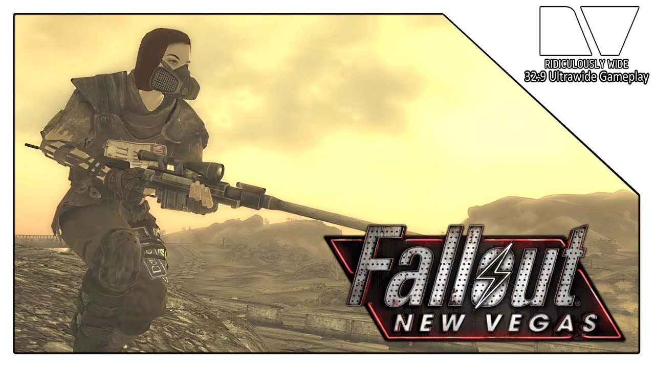 Fallout New Vegas (2010) || 32:9 Brutal Sniper Kills Gameplay