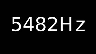 Speaker Sound Test 5482Hz