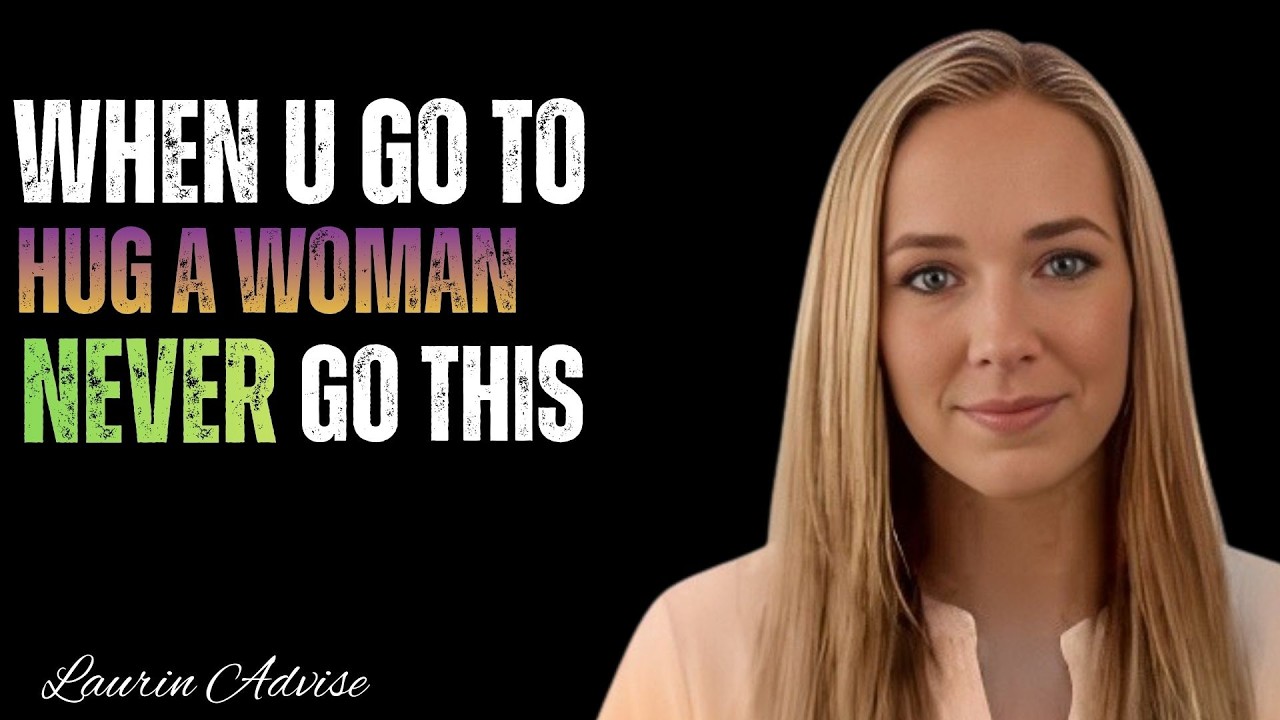 When you go to hug a woman, NEVER do this