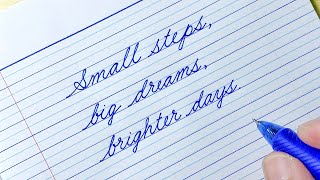 Cursive Writing Practice | Best Life Quotes & Motivation Quotes 02 | Cursive Handwriting Practice