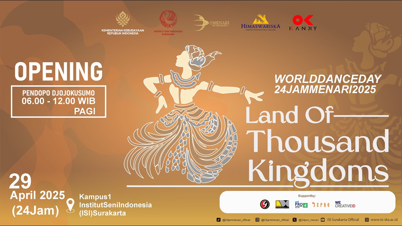 LIVE  🔴 HARI TARI DUNIA 2025 // PENDOPO PAGI