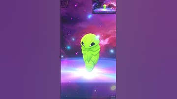 Evolving shiny Weedle up to Beedrill #shinypokemon #pokemonletsgo