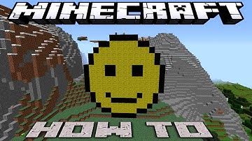 Minecraft ~8 Bit~ HOW TO : ~ Original Face Emoticon ~ ( Tutorial ) /W Killerkev
