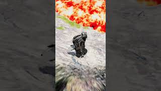 Cars vs Giant Lava Pit – BeamNG.drive #shorts #beamngdrive #usa #viral