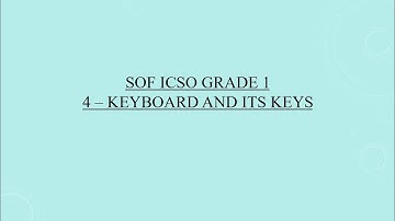 #grade1#sof#icso#keyboardanditsuses #chapter4 #useofkeyboard ##computer#science#olympaid#for#class#1