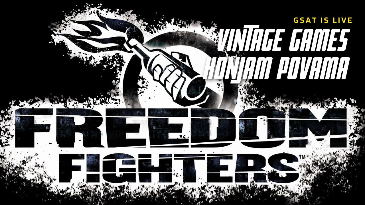 🔴Freedom fighters game vintage game polama guys? GSAT gaming|Yokeshwar part 2