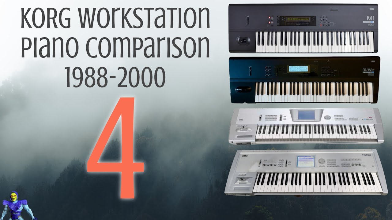 Workstation Piano Comparison 1988 2000 YouTube