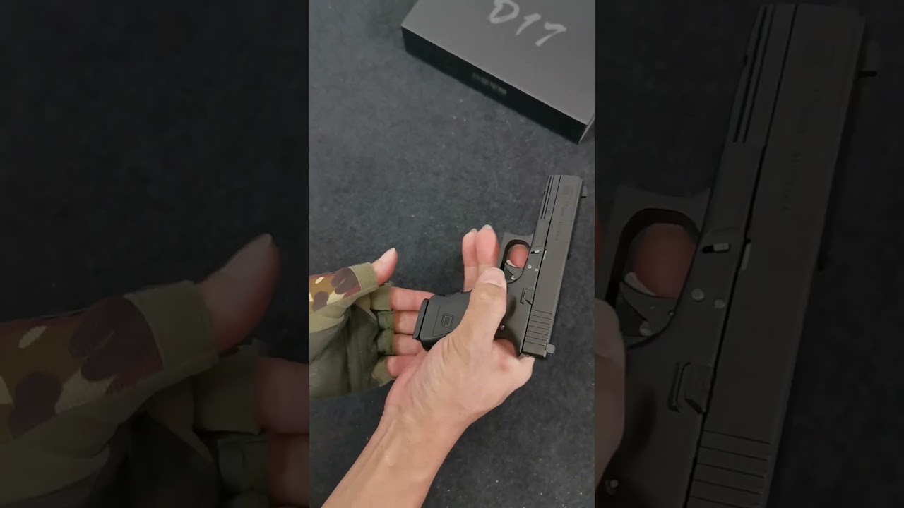 Alloy Army Mini Glock 17 Gun