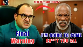 Judge Fleischer's Warning - Im Going to Come Shoot You All - Terroristic Threat Case #judgefleischer