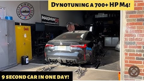Dyno tuning a 9 second BMW G82 M4 in ONE DAY! Over 700HP!