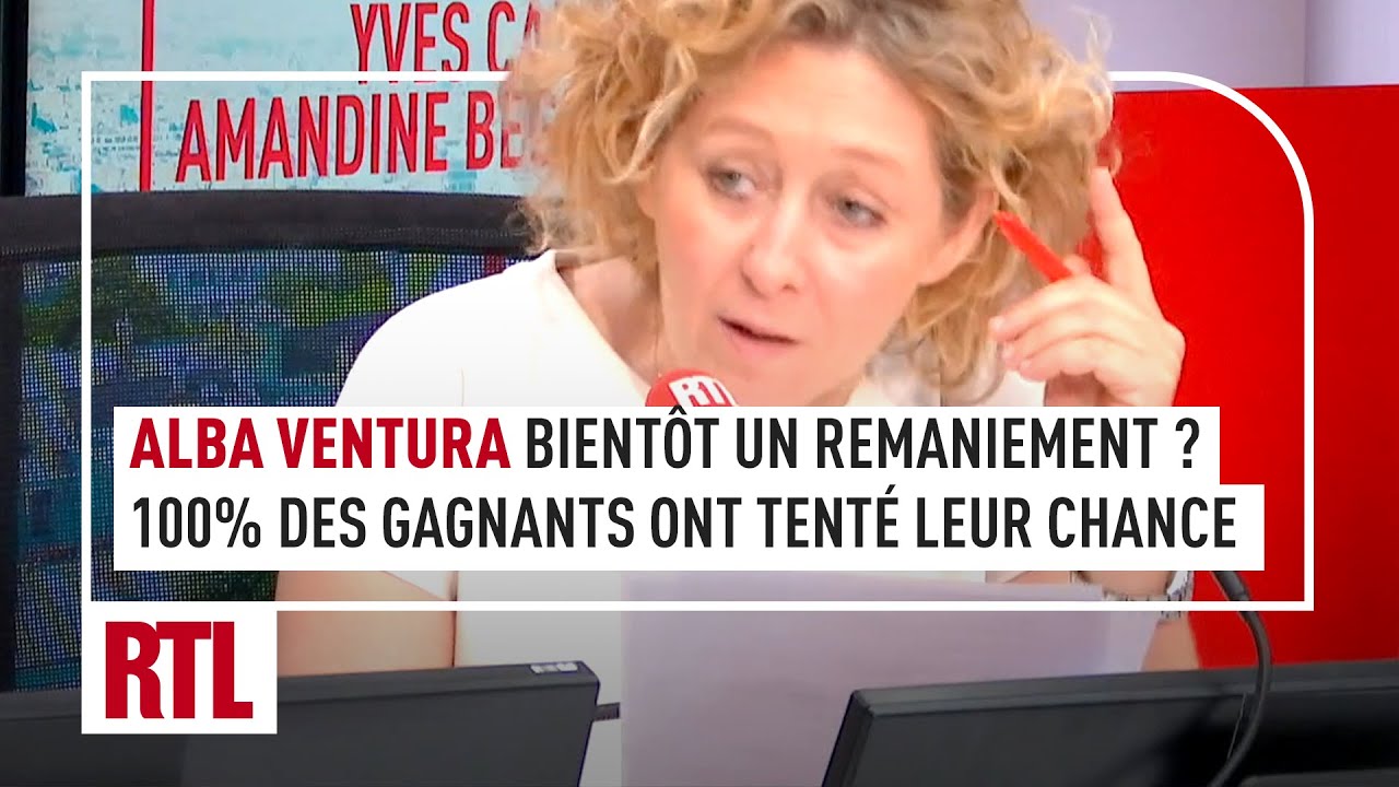 Alba Ventura : Remaniement, 100% des gagnants ont tenté leur chance