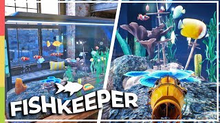 🐟 Create and explore your own tiny underwater worlds!!! ｜First Look ｜Fishkeeper Game screenshot 5