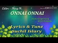 ONNAI ONNAI : Bodo Gospel song : Lyrics - Suchil Islary Mp3 Song