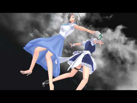 【MMD】咲夜さん達にモザイクロールを踊ってもらった
