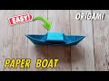 Easy Paper Boat Origami | Simple Step-by-Step Tutorial 