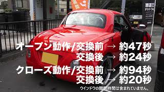 コペン/L880K☆アクティブトップ リビルト油圧ポンプに交換 劇的 コペン/L880K☆アクティブトップ リビルト油圧ポンプに交換 劇的