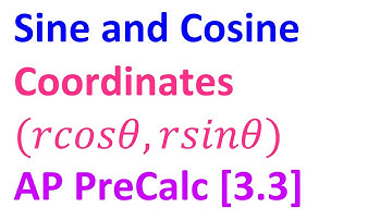 3.3C - Sine and Cosine Coordinates [AP Precalculus]