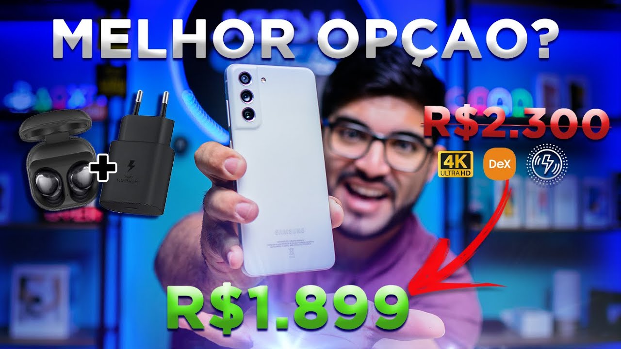 CORRE! Galaxy S21 FE pelo MELHOR PREÇO desde o Lançamento! Vale a pena mesmo?