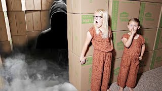 HACKER Box Fort Mansion ESCAPE! (Skit)