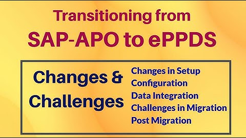 My Journey with SAP PPDS: Transitioning from APO to Embedded PPDS