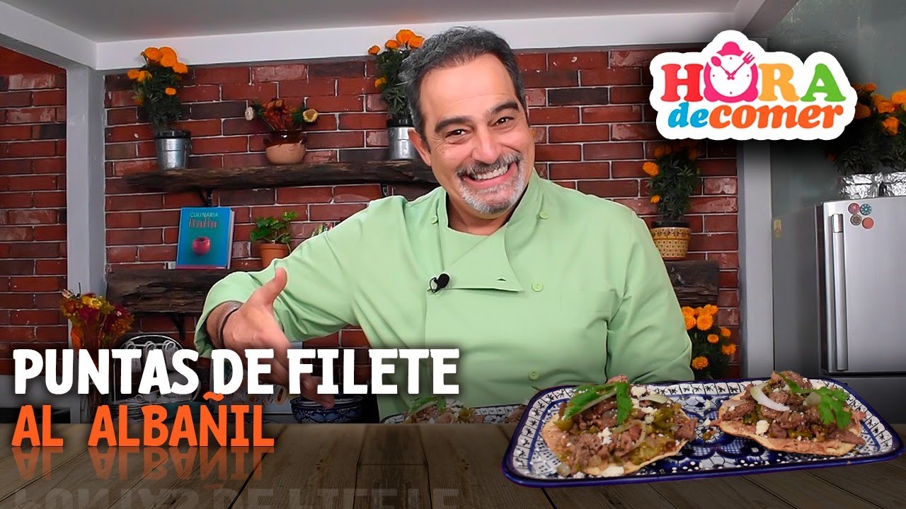 PUNTAS DE FILETE AL ALBAÑIL | Hora De Comer Con Omar Fierro - YouTube