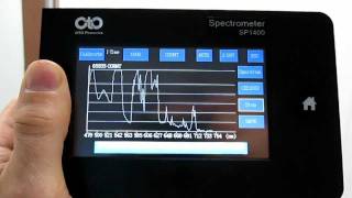 Handle Miniature Spectrometer with LCD Screen