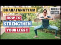 Bharatanatyam | Leg exercises to improve your Aramandi and Nritta | 2020 | Follow Along Routine