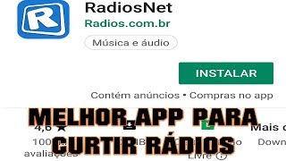 O MELHOR APP PARA RÁDIOS E WEB-RADIOS screenshot 3
