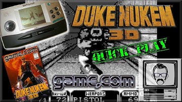 Duke Nukem 3D Game.com Quick Play | Nostalgia Nerd