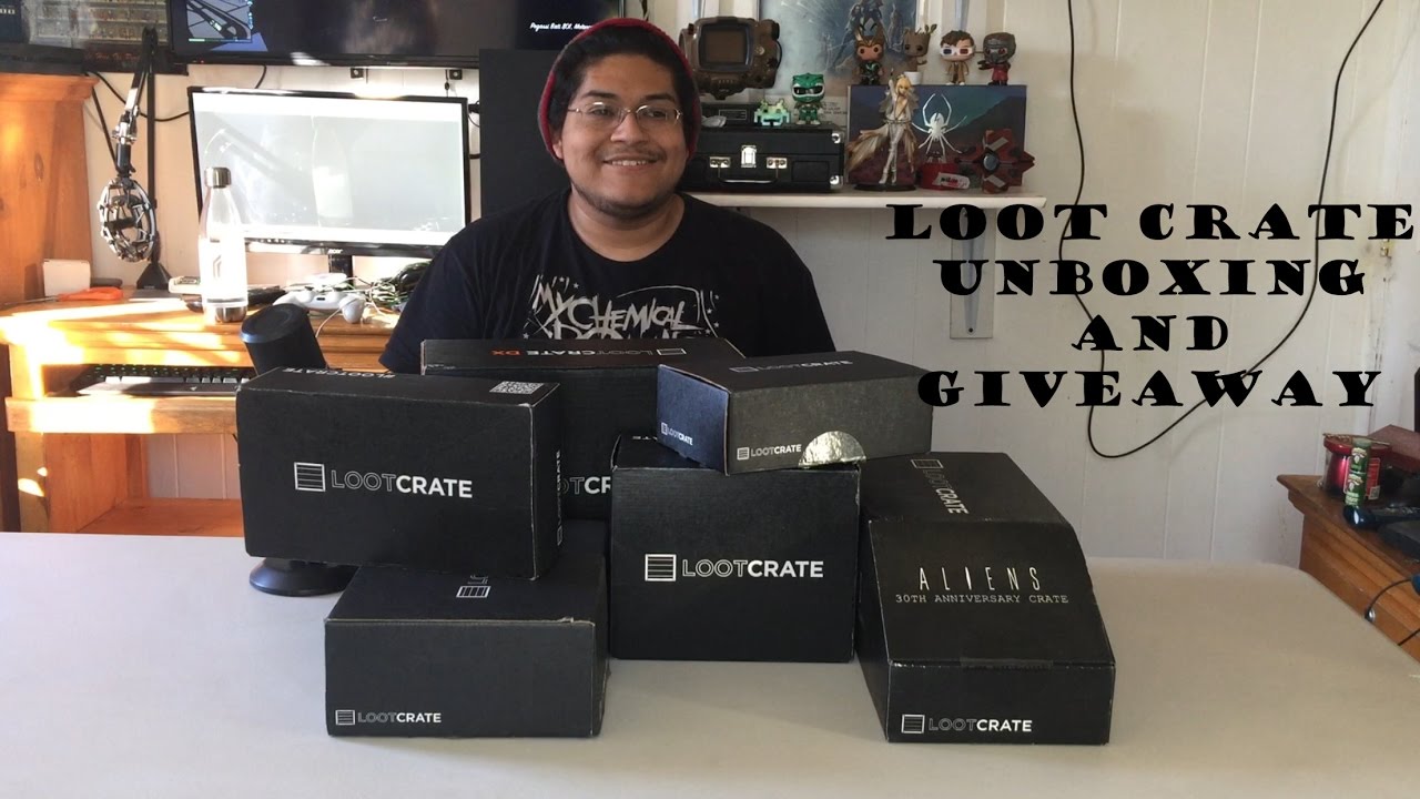 Loot Crate Unboxing and Giveaway[Closed]