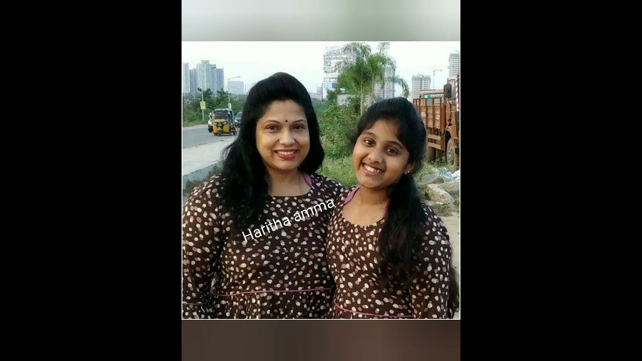 Actor Haritha and jackei with there family