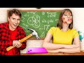 COOL STUDENTS VS ANGRY TEACHER | Öğretmeni Çıldırtan En İyi Okul Şakaları! 123GO! SCHOOL