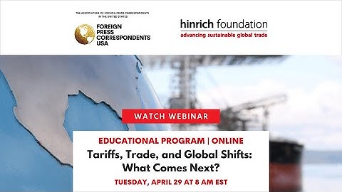 Tariffs, trade, and global upheaval: What next? | Hinrich Foundation
