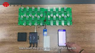 How to network the Zigbee wireless communication module and control it through the mobile app