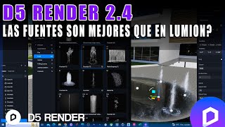 PROBANDO LAS FUENTES DE AGUA EN D5 RENDER 2.4 🔴 screenshot 4