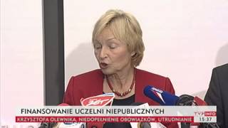 Sprawa Finansowania Uczelni Niepublicznych Tvp Info, 10.12.2013