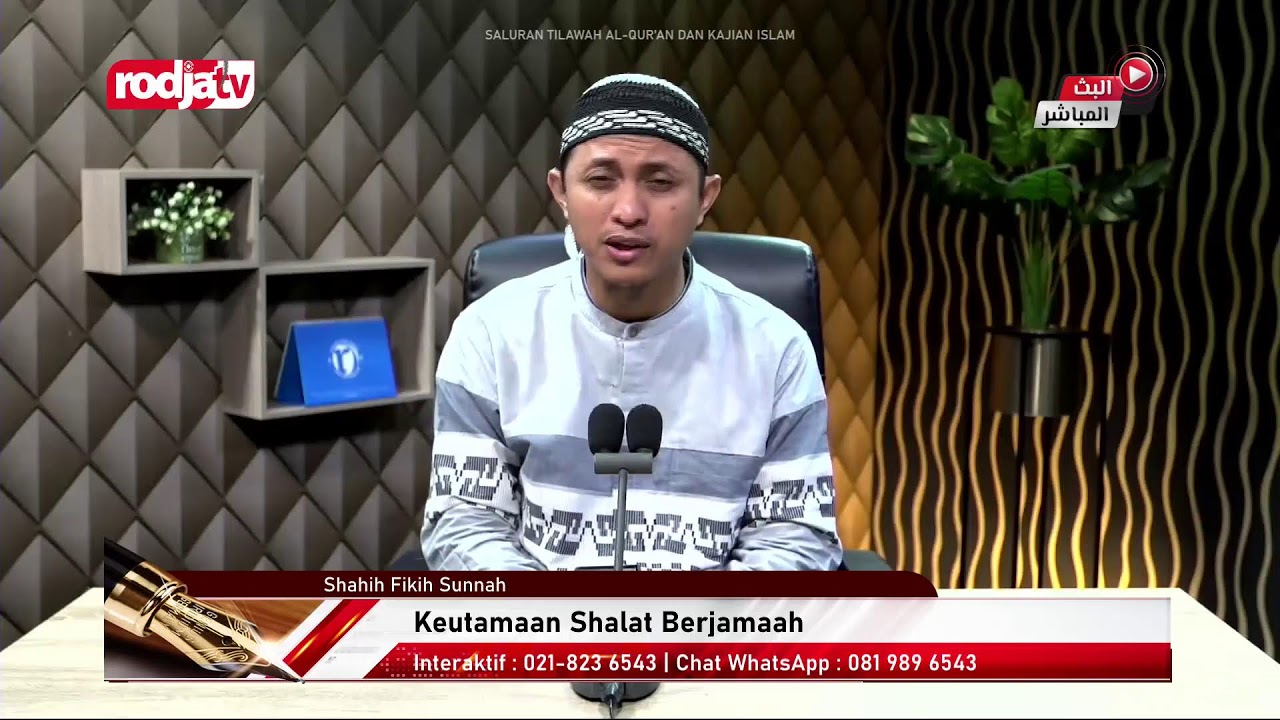 ⁣[LIVE] Ustadz Dr. Musyaffa Ad Dariny - Shahih Fiqih Sunnah