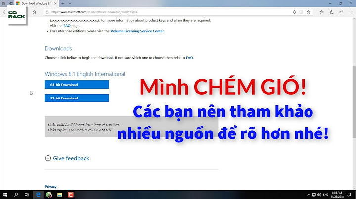 Hướng dẫn download win 8.1 từ microsoft