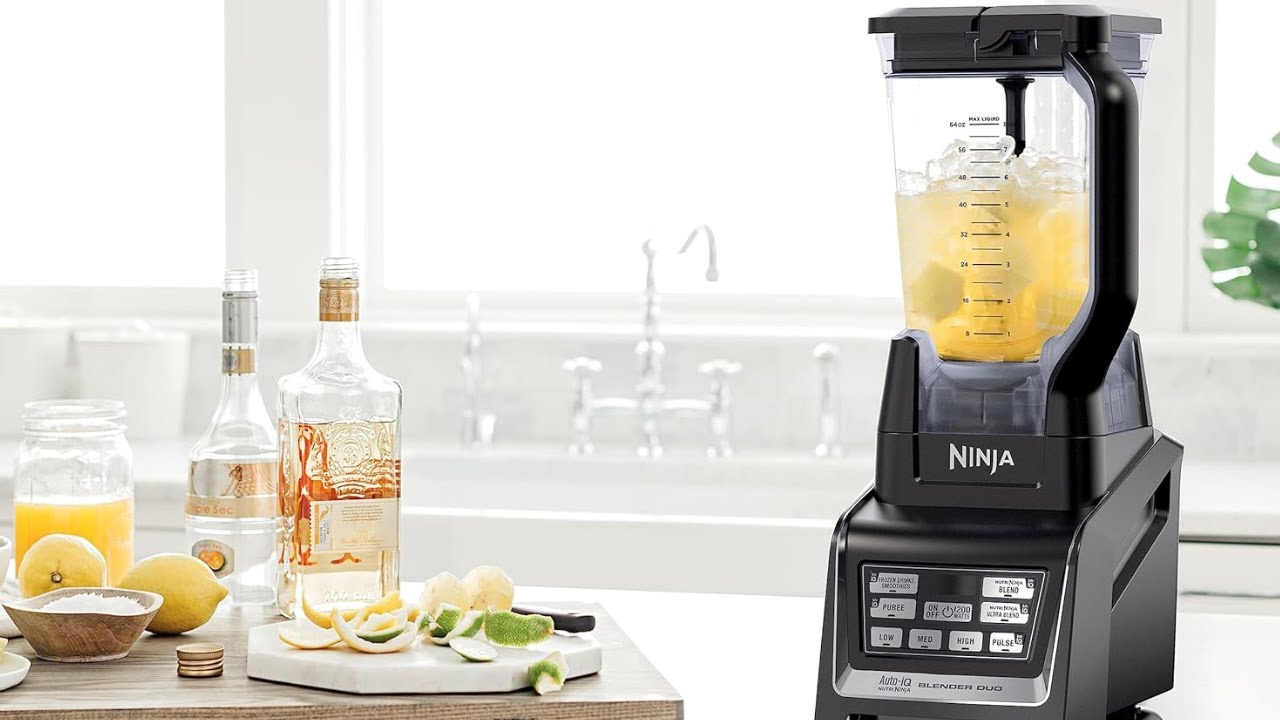 Ninja BL642 Nutri Ninja Individual & Countertop Blender with 1200W Auto