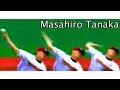 Masahiro Tanaka "after rotating shoulder &amp; elbow fwd, raise forehand" Pitching Mechanics Slow Motion