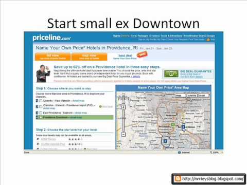 Como usar Priceline lance em quartos de hotel