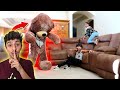 GIANT TEDDY BEAR COMES TO LIFE! (INSANE FREAKOUT)