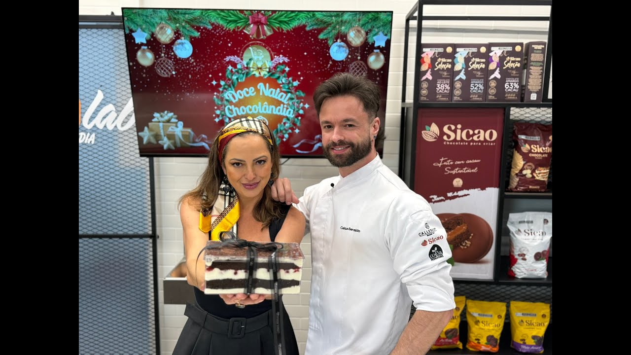 Receita Certa Chocolândia apresenta: CakeBox de Floresta Negra com Caique Beraldo