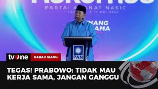 Prabowo Minta Lawan Jangan Ganggu | Kabar Siang tvOne