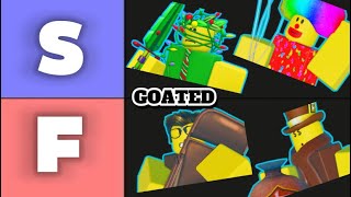 The Most GOATED The Battle Bricks Uber Tierlist